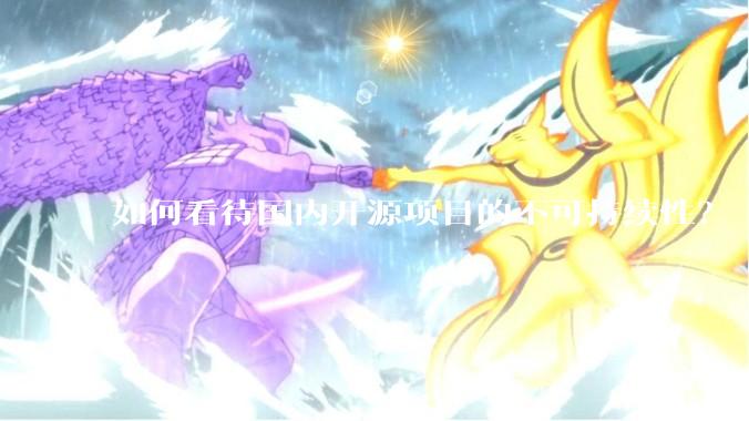如何看待国内开源项目的不可持续性？