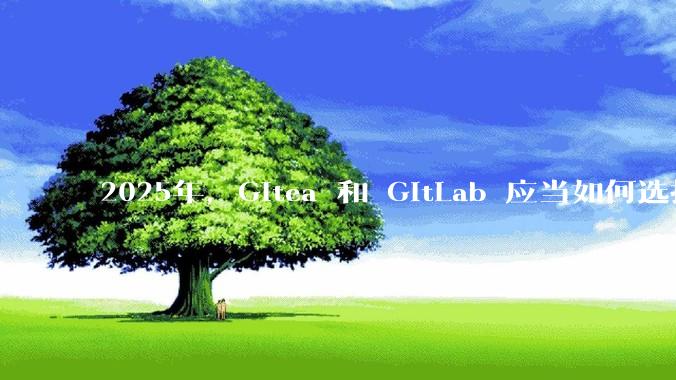 2025年，Gitea 和 GitLab 应当如何选择？
