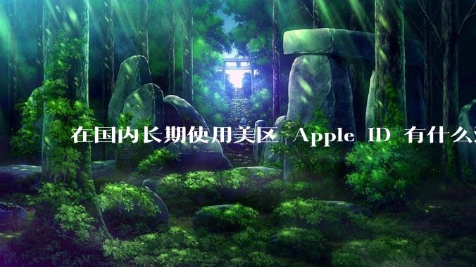 在国内长期使用美区 Apple ID 有什么注意事项？
