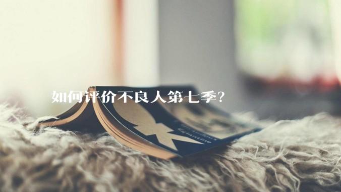 如何评价不良人第七季？